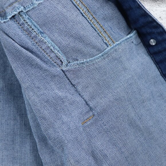 Blossom Women's Jean Denim Jacket Casual Button Down Stretch Stone Wash Size 2X - Picture 4 of 15